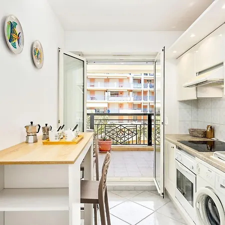 Ferienwohnung Splendide 2 Pieces Vue Jardin, Calme, Plein Centre Menton Exterior foto